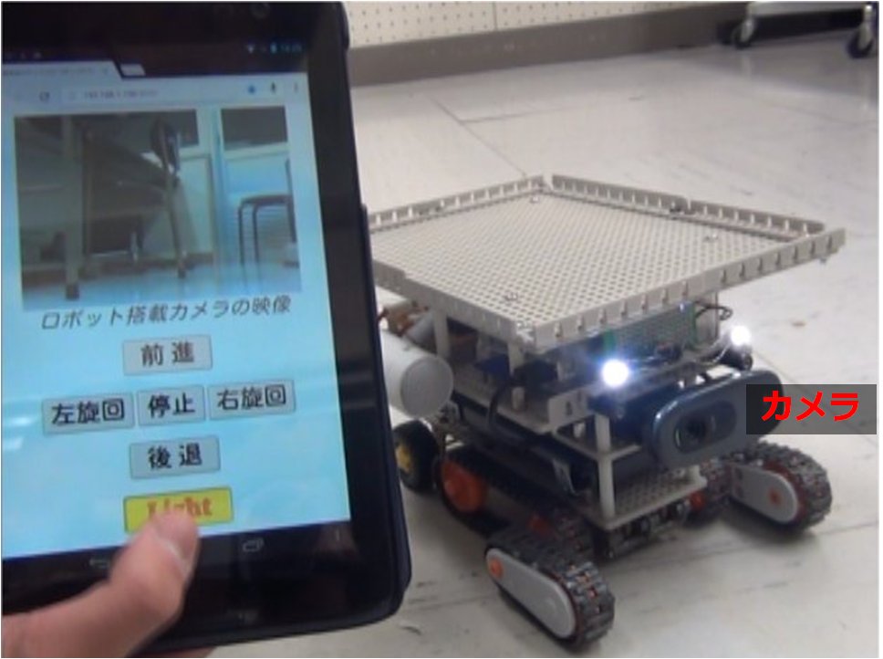 IoT（インターネット遠隔制御）ロボットの製作