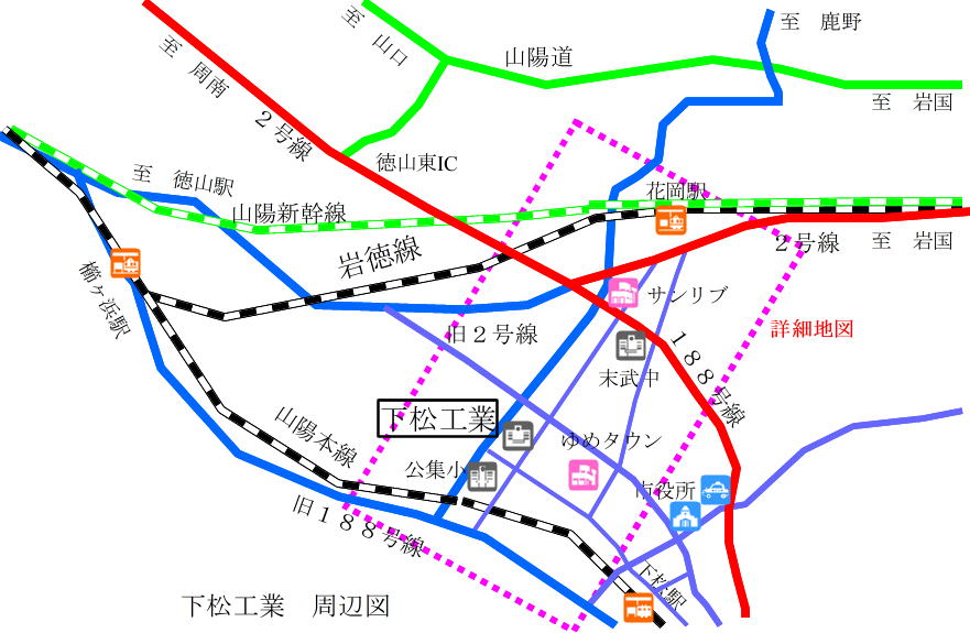 概略地図