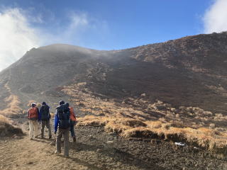 九重連山冬合宿