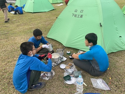 令和4年度中国高等学校登山大会山口県予選会