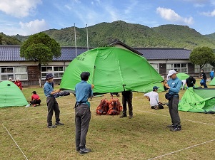 令和4年度中国高等学校登山大会山口県予選会